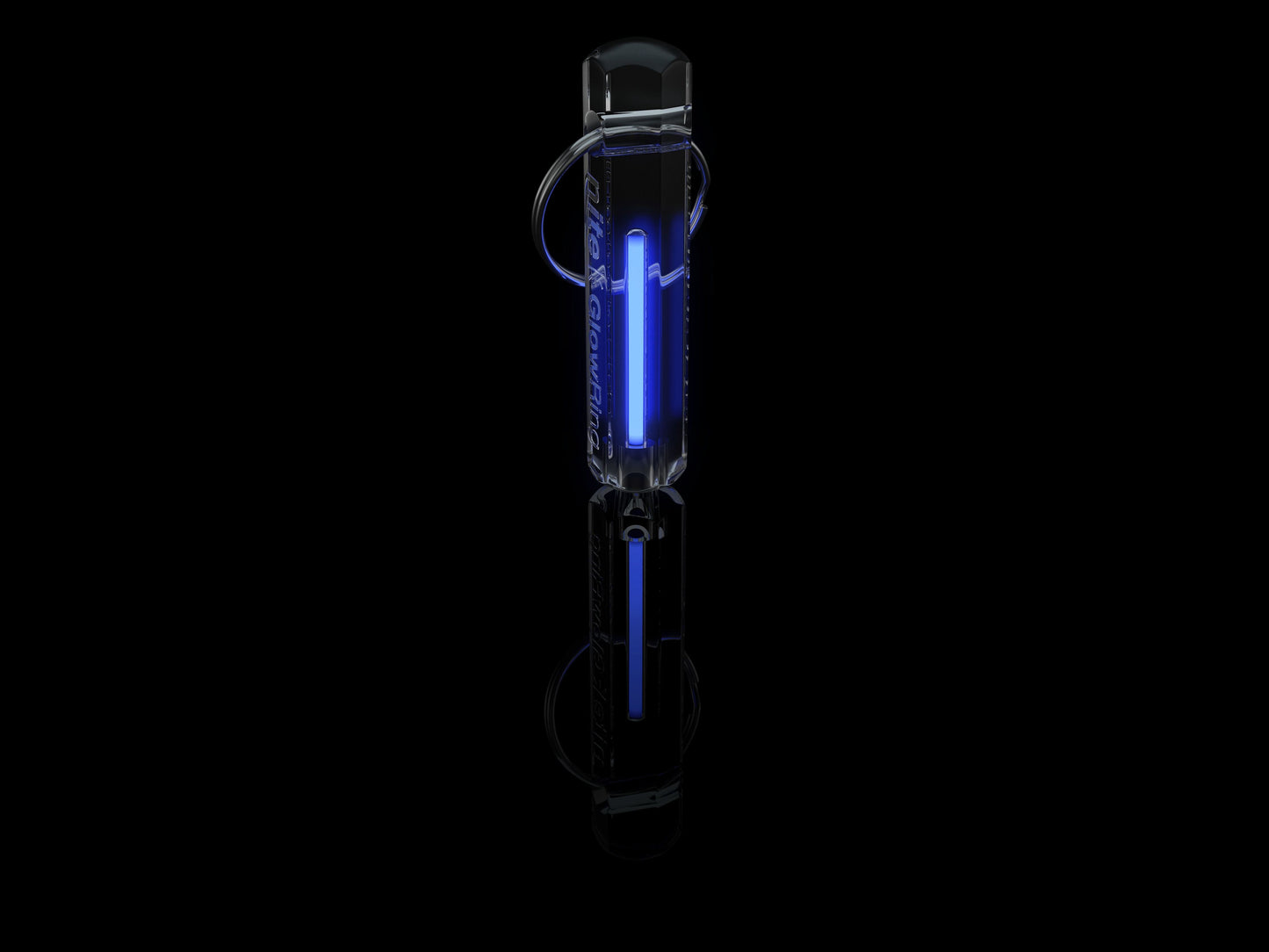 Nite GlowRing Clear Keyring