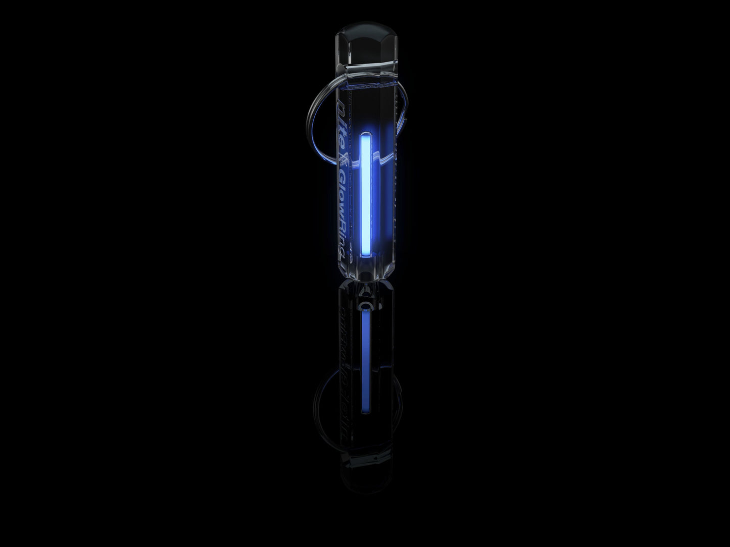Nite GlowRing Clear Keyring