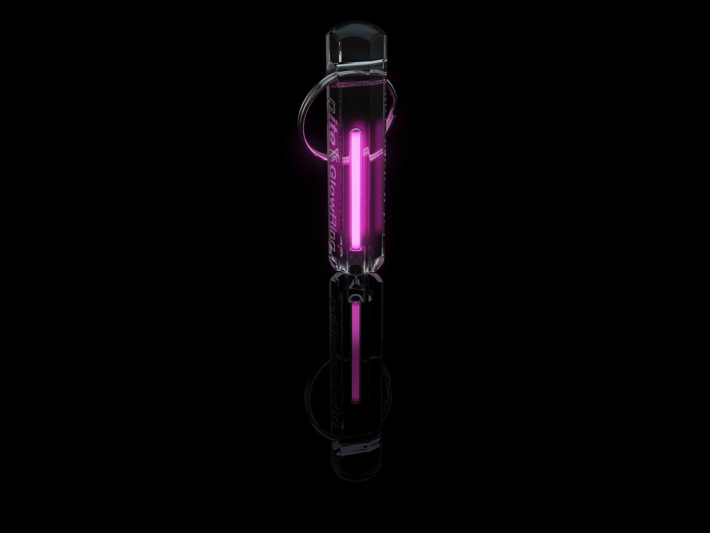 Nite GlowRing Clear Keyring