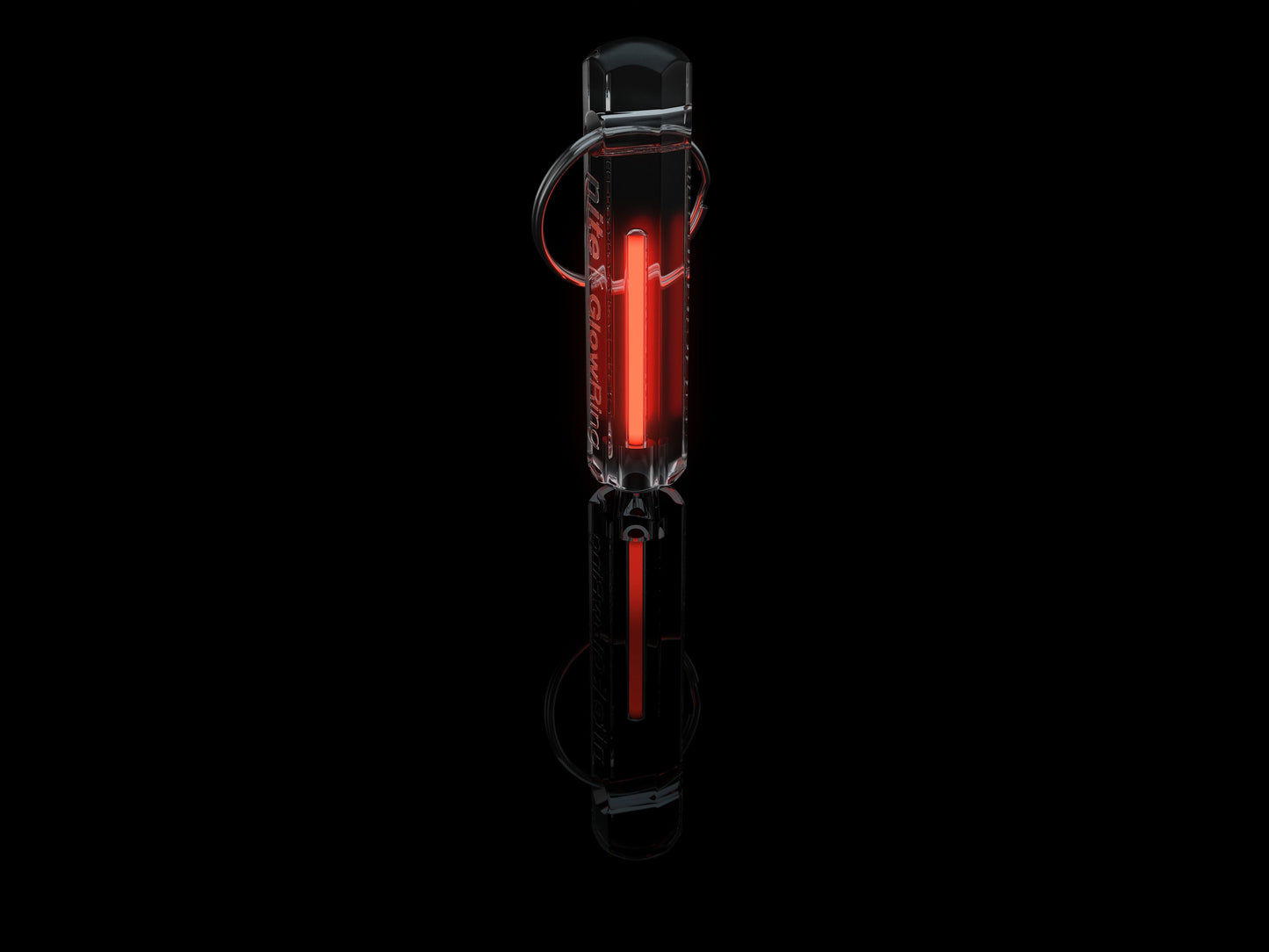 Nite GlowRing Clear Keyring