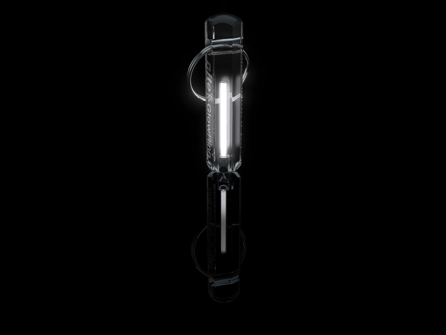 Nite GlowRing Clear Keyring