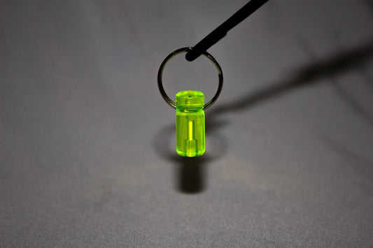 NEW Firefly Tinted Green Bivvy Zip Marker