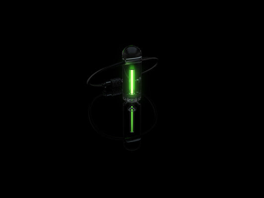 Firefly Super Kit Marker – Tritium Glow Tag with Wire Clip